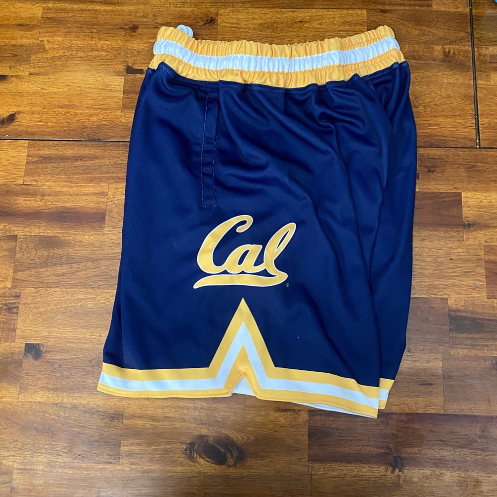 California Golden Bears retro basketball shorts
